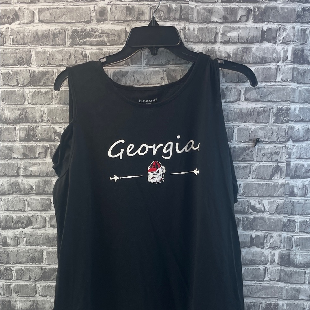 Georgia Bulldogs 
Boxercraft Black Georgia‎ Women's Tank Top